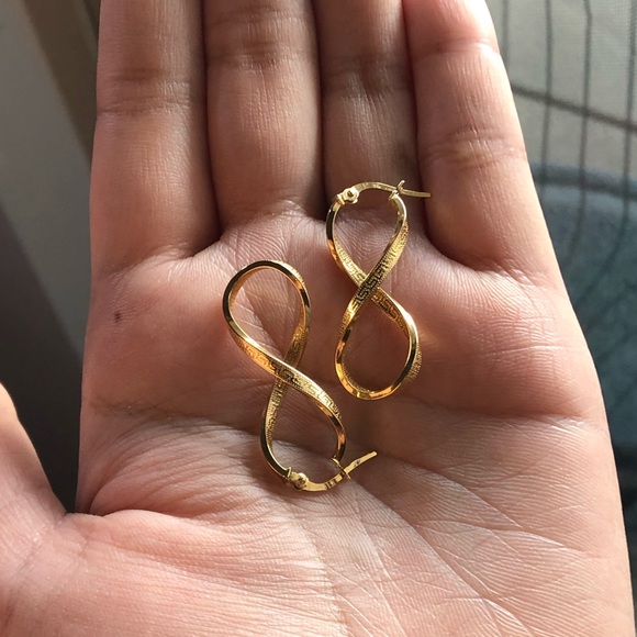 Jewelry - Infinity 18K Gold Earrings Jewelry - Infinity 18K Gold Earrings